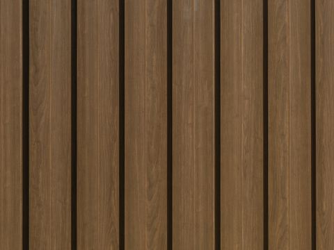 Close-up of medium-brown Espresso woodgrain steel