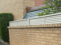 Louvre Fence Extension Panels @ 300mm (H)