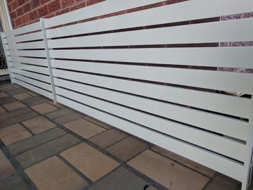 Slat Fence Extension Insert
