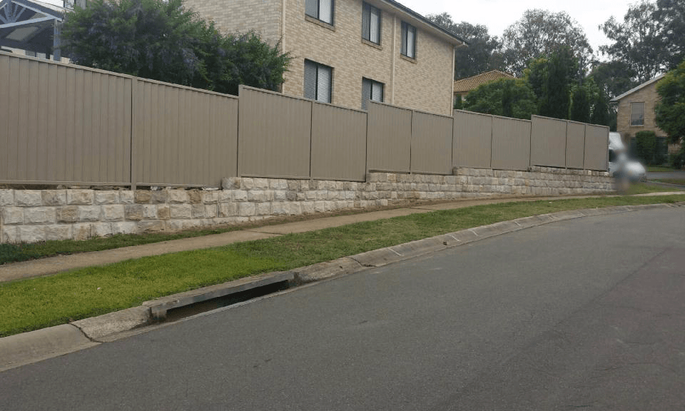 Colorbond fence price